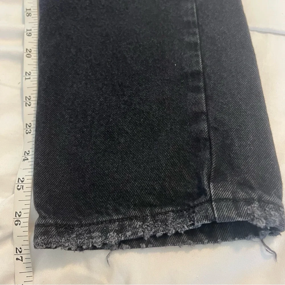 Free People Dakota Straight Leg Jean in Black size 27